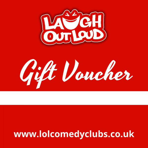 Laugh Out Loud Comedy Show Gift Vouchers